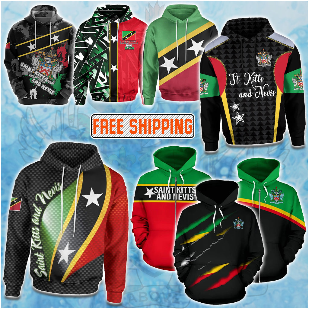 Saint Kitts And Nevis Hoodie