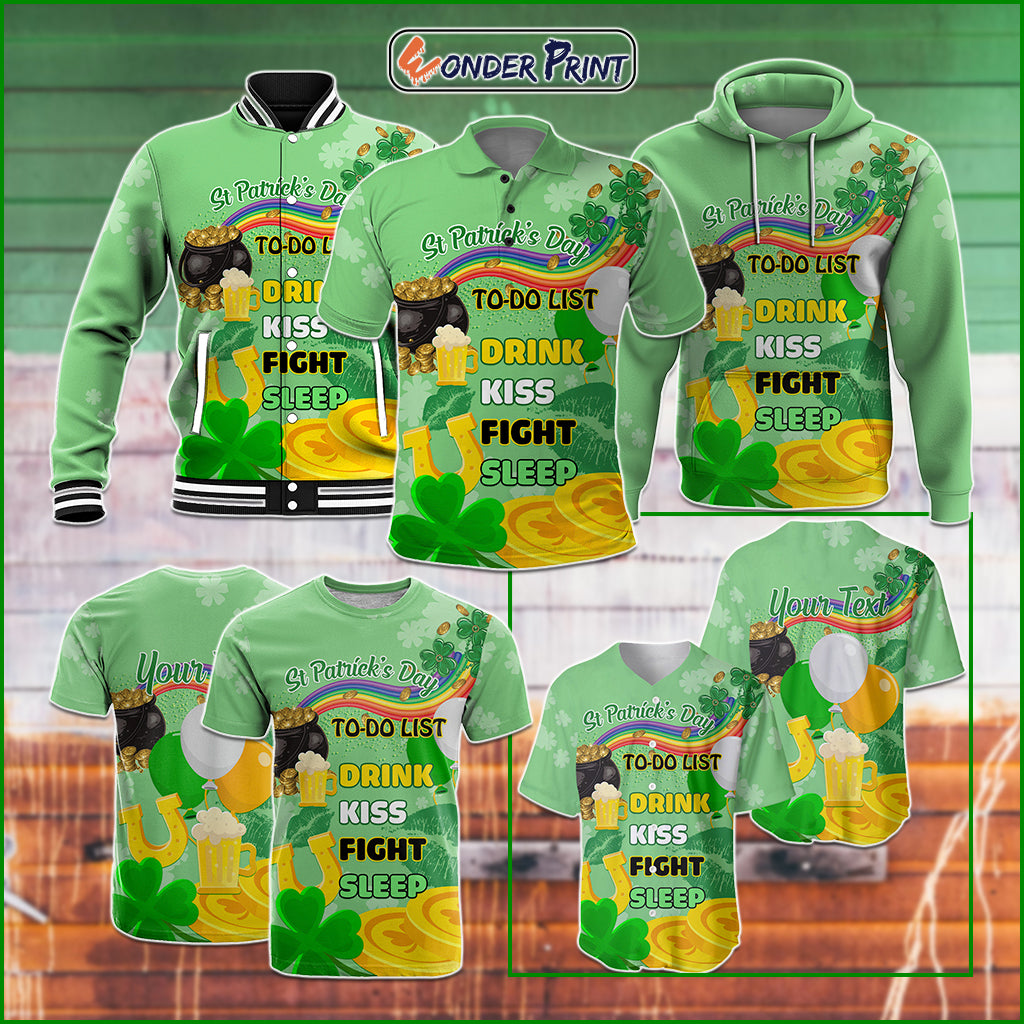 Saint Patrick Day - To Do List