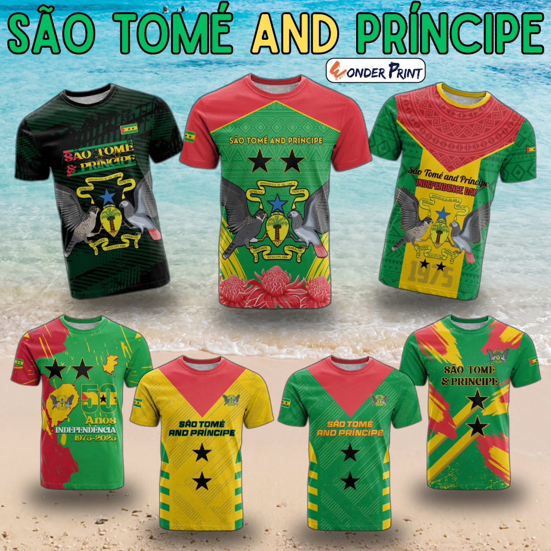 Sao Tome and Principe T Shirt Collection