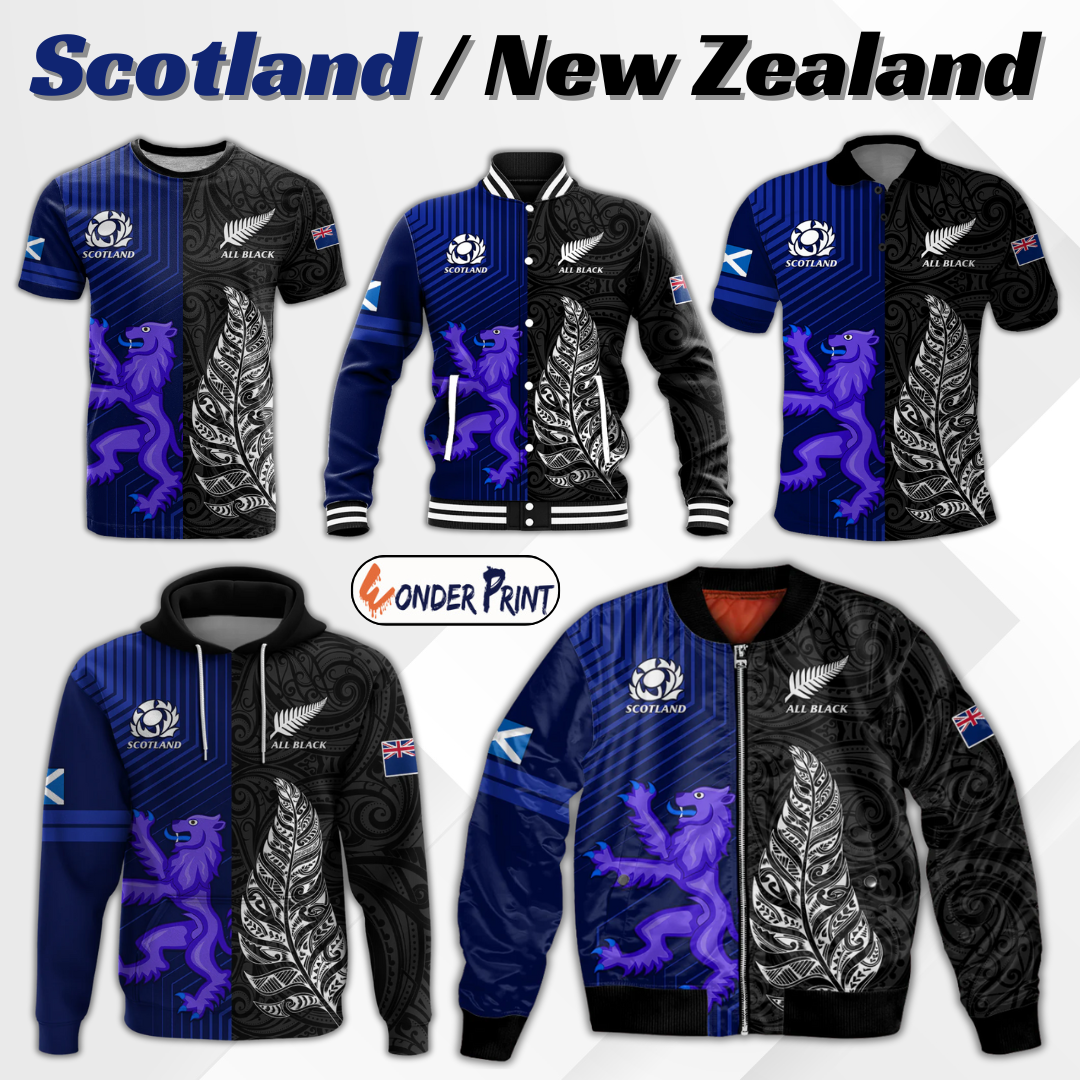 Scotland and New Zealand
