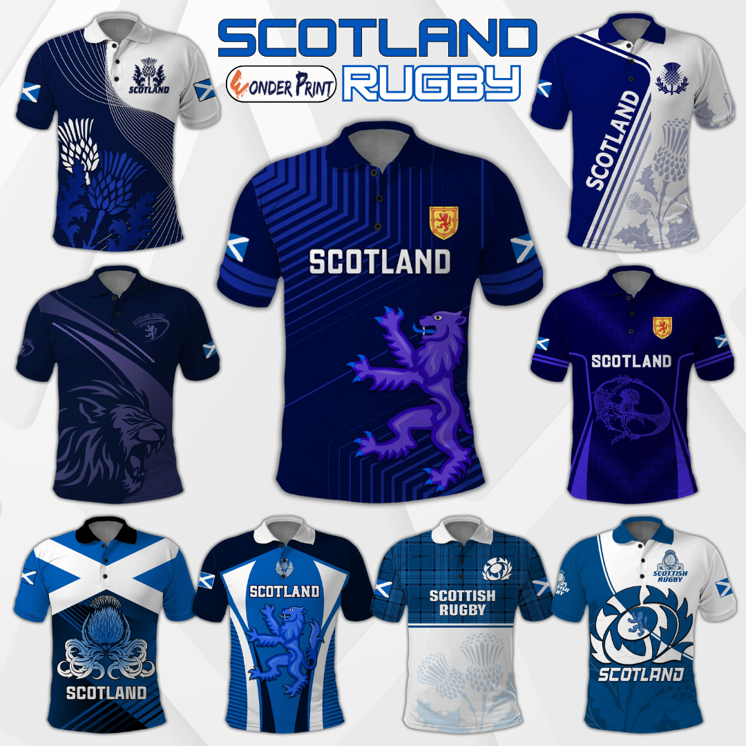 Scotland Rugby Polo Shirt