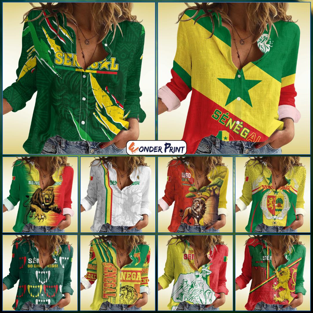 Senegal Women Casual Shirt