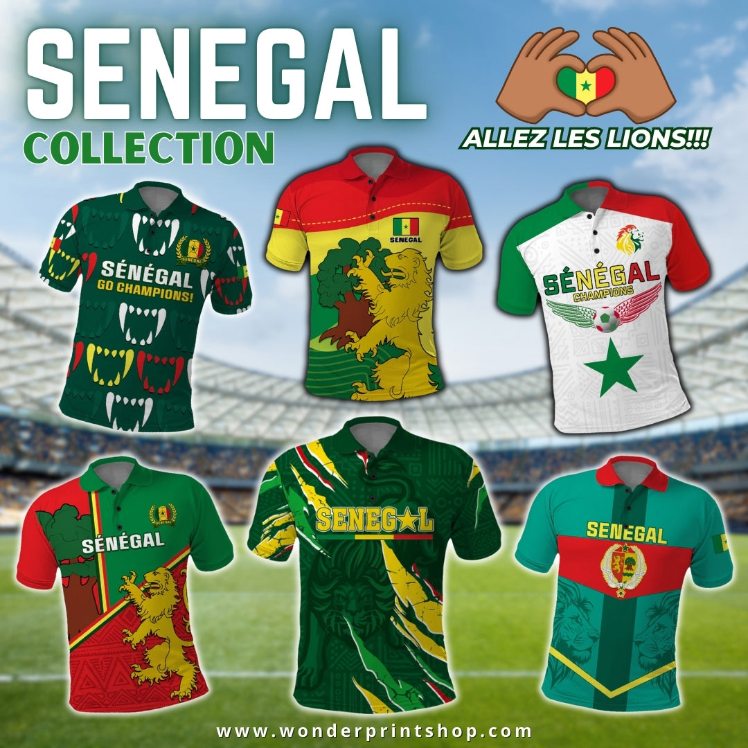 Senegal Polo Shirt Collection