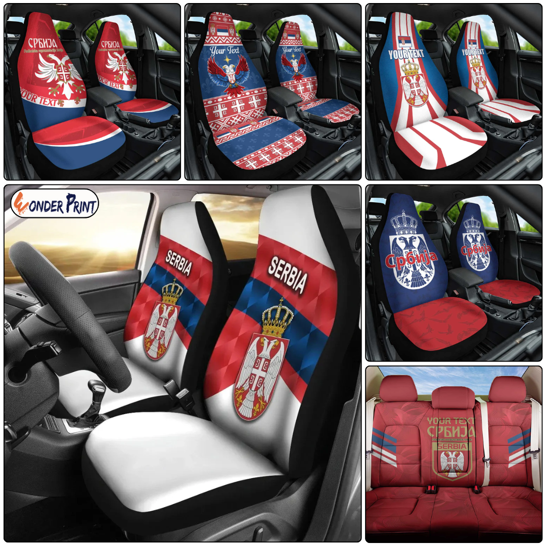 Serbia Car Seat Cover