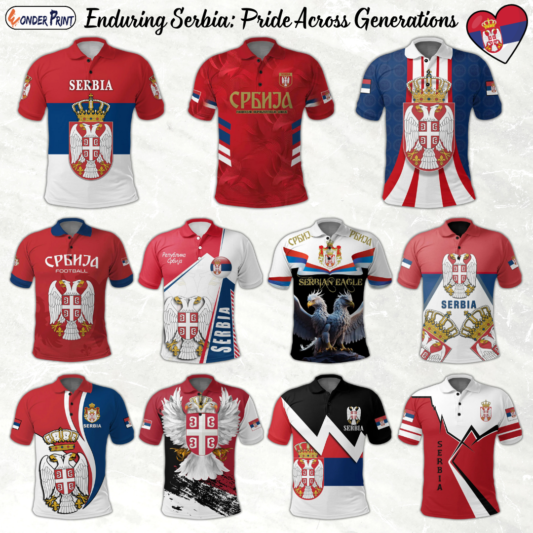 Serbia Polo Shirt
