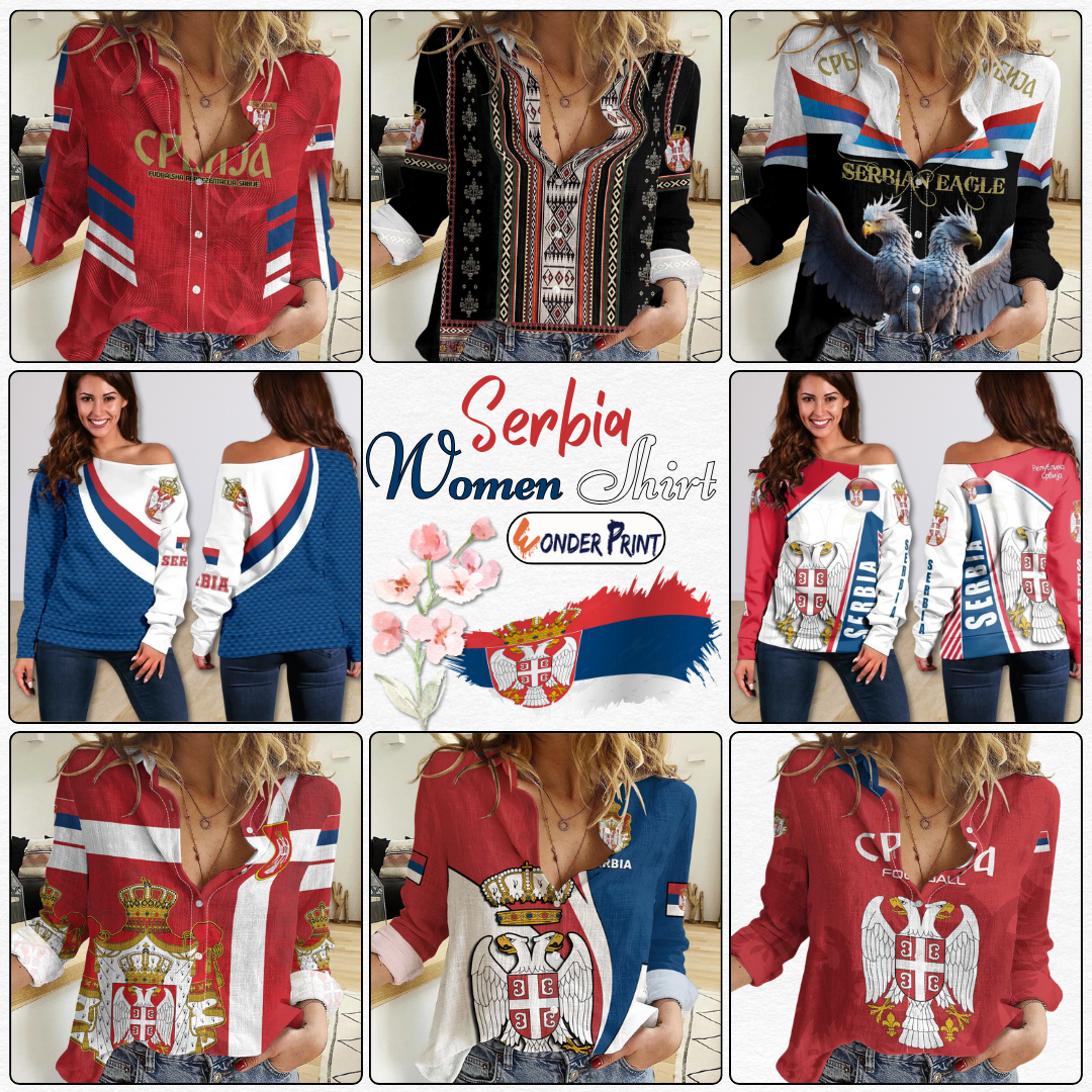 Serbia Women Shirt