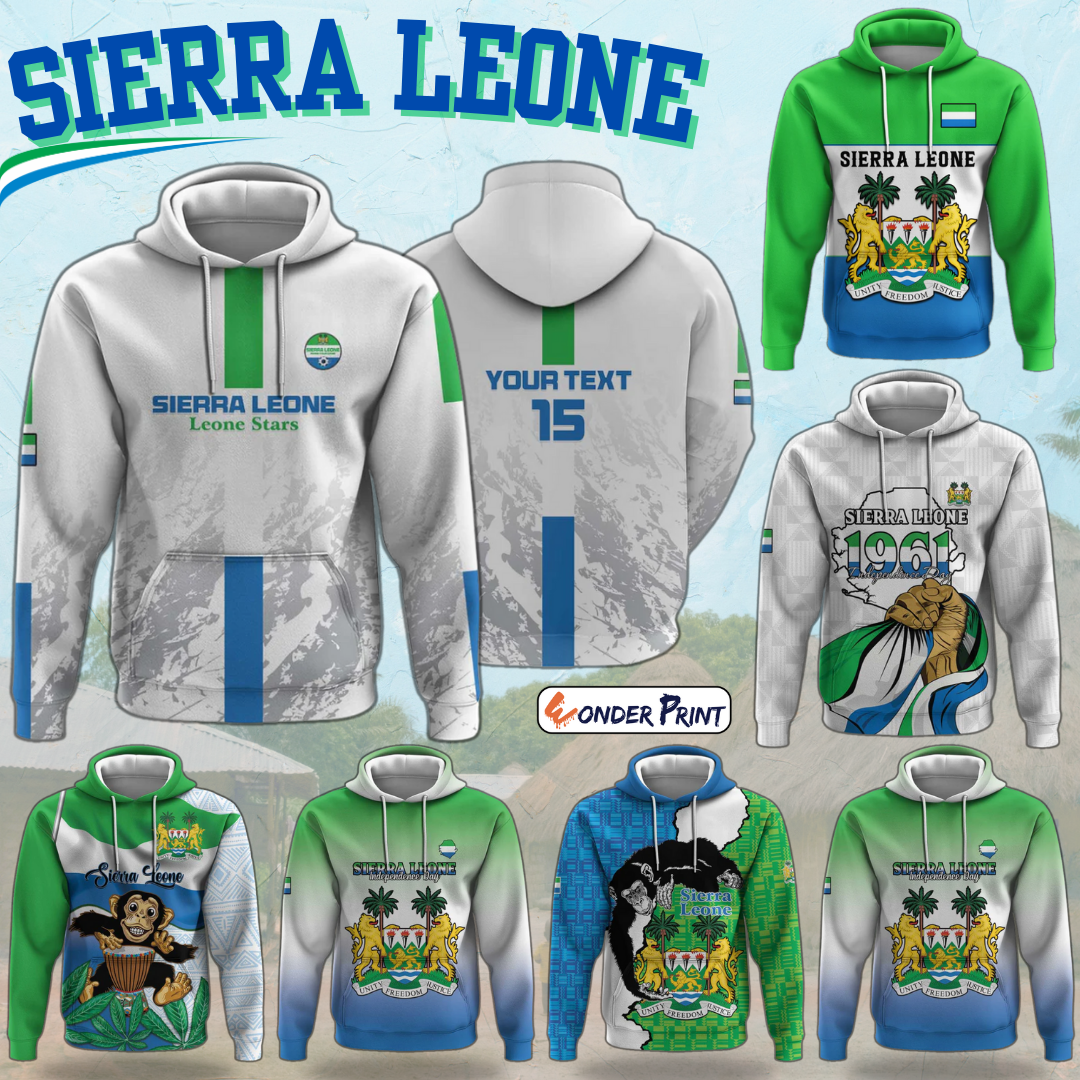 Sierra Leone Hoodies