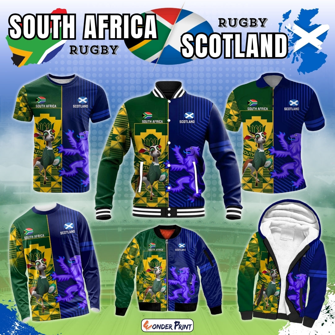 South Africa And Scotland Rugby