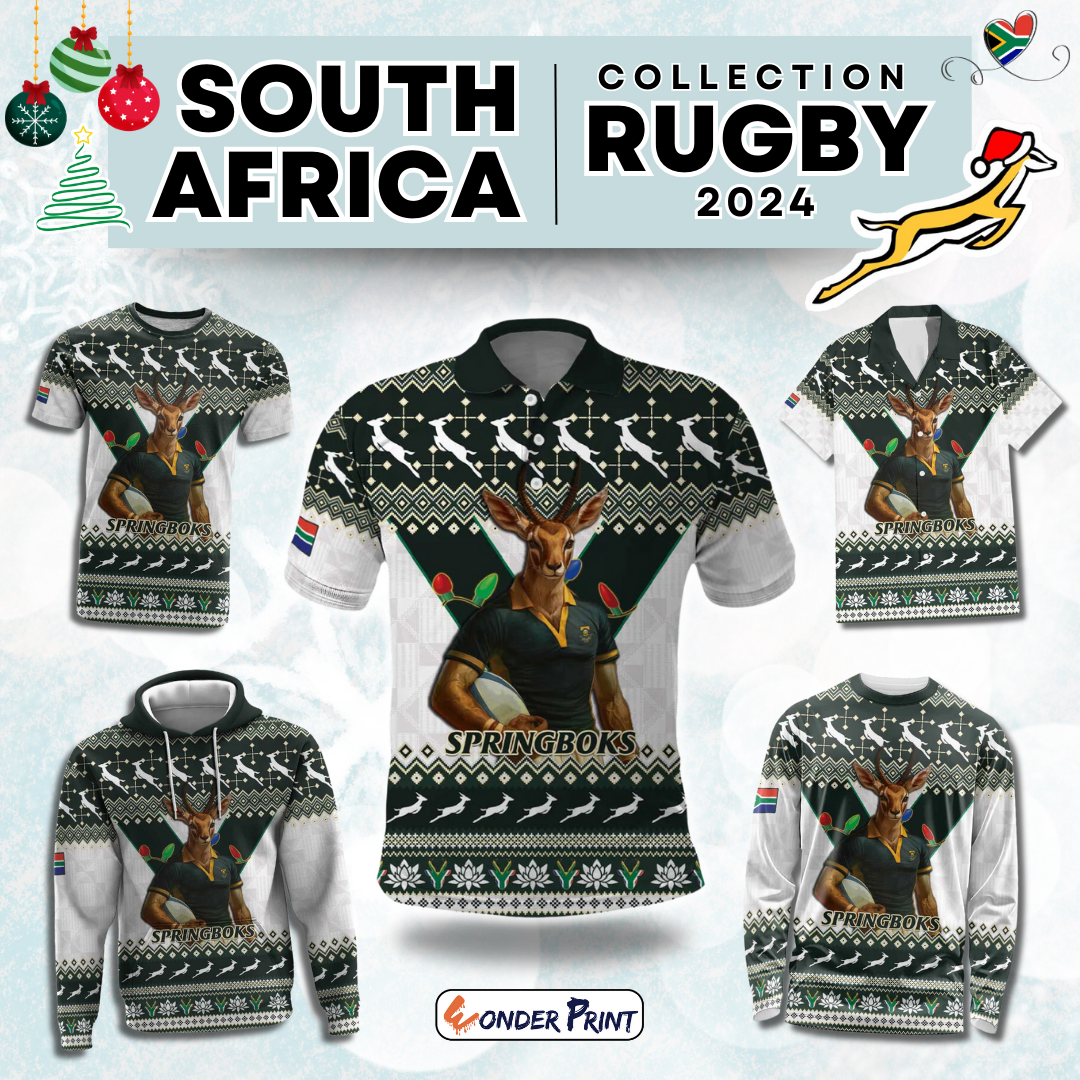 South Africa Christmas Rugby Springboks 2024