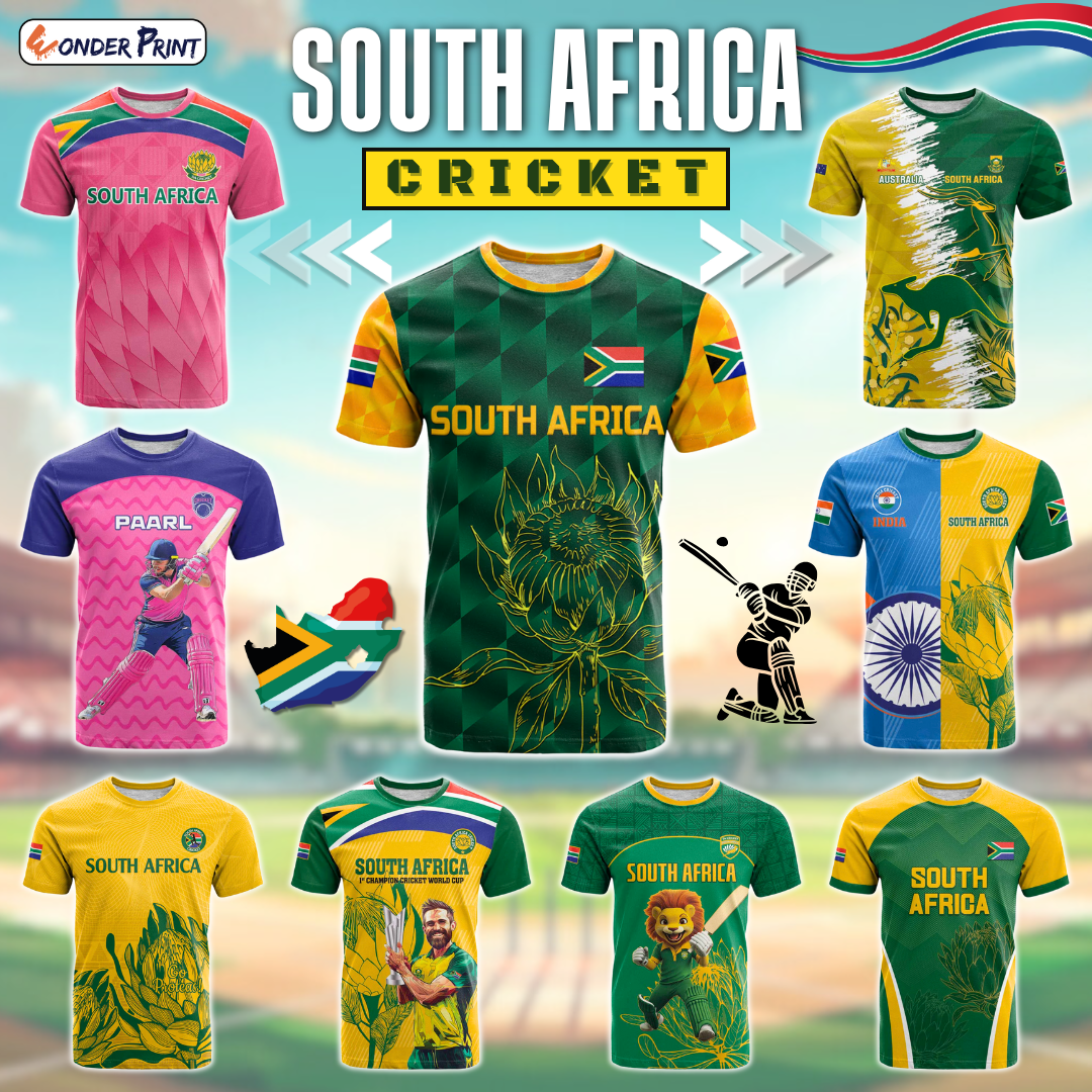 South Africa Cricket T Shirts Collection