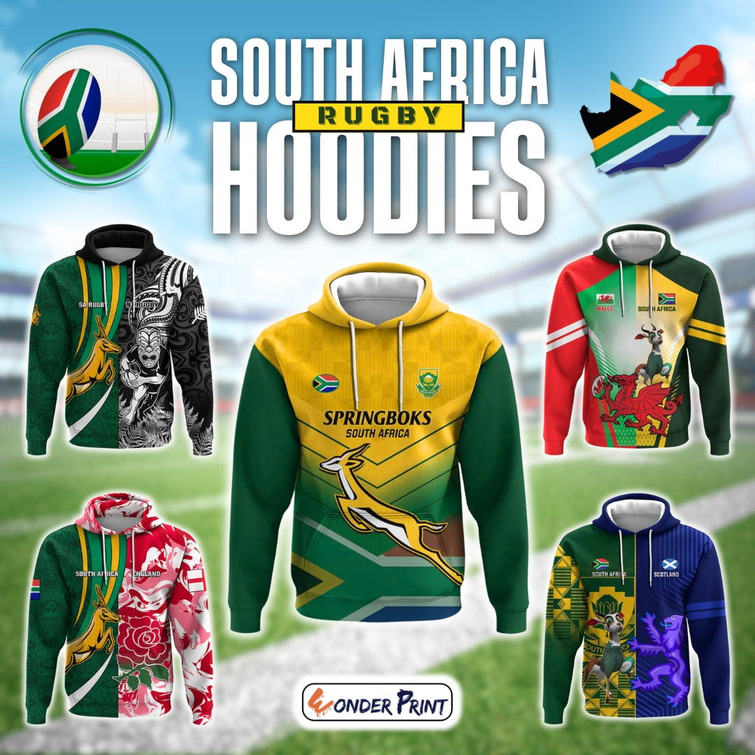 South Africa Rugby Hoodie