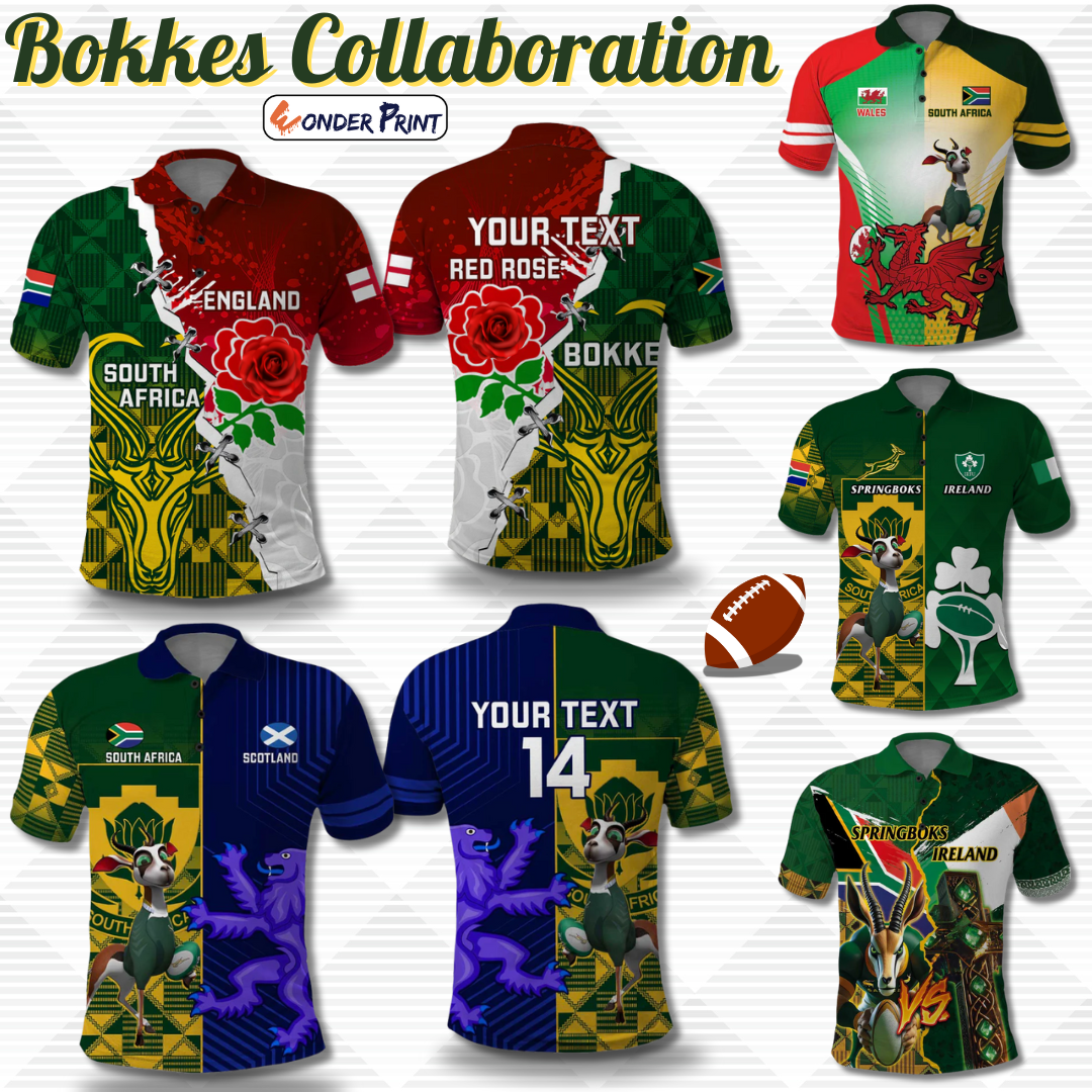 South Africa Rugby Collaboration Polo Shirt