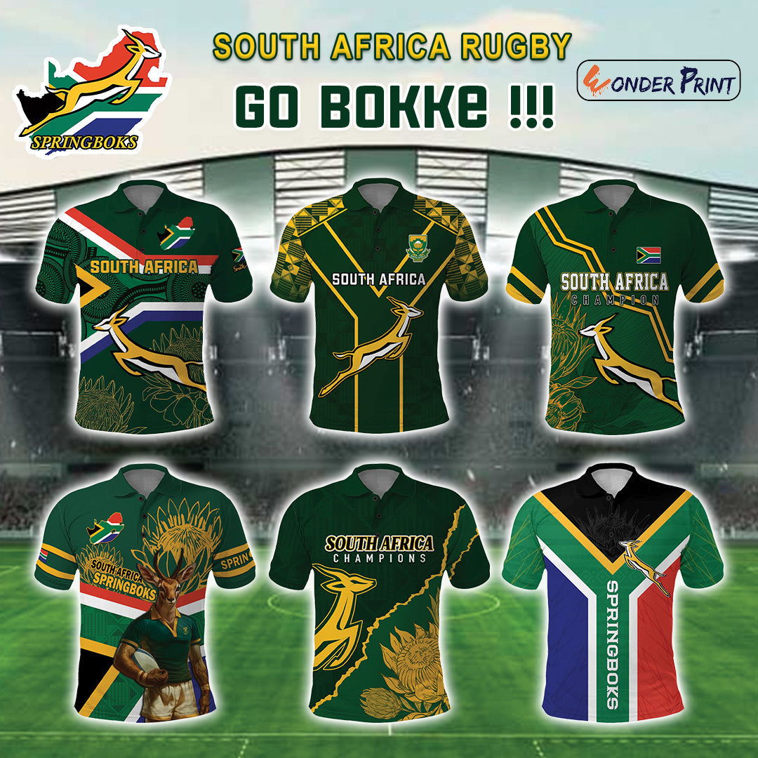 South Africa Rugby Polo Shirt