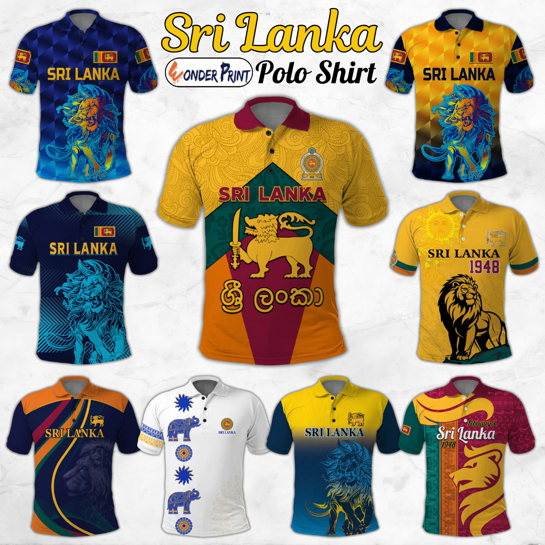 Sri Lanka Polo Shirt Collection