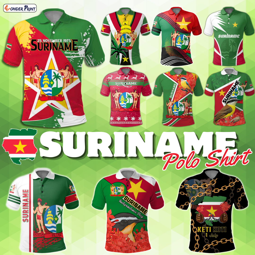 Suriname Polo Shirts