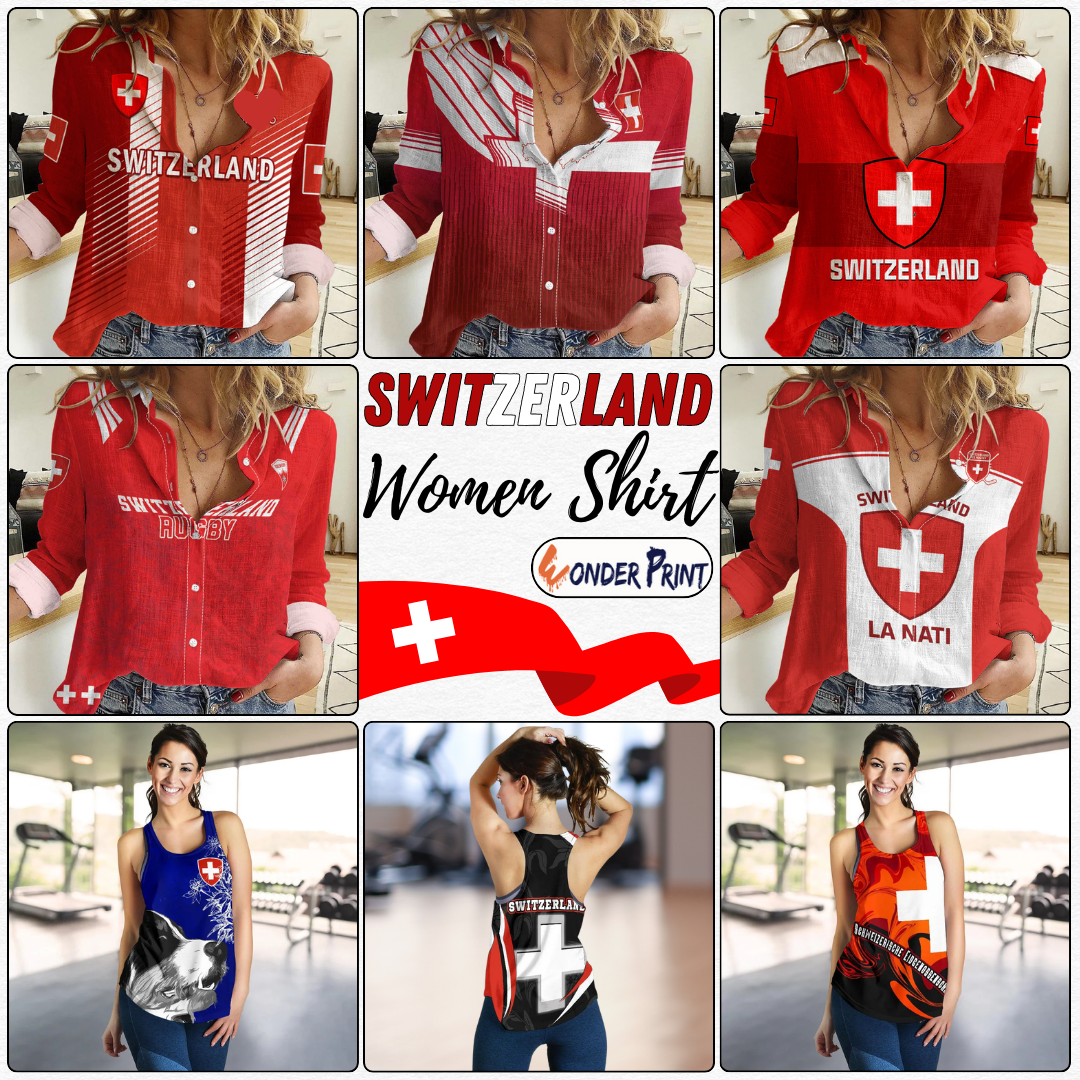 Switzerland Women Shirt