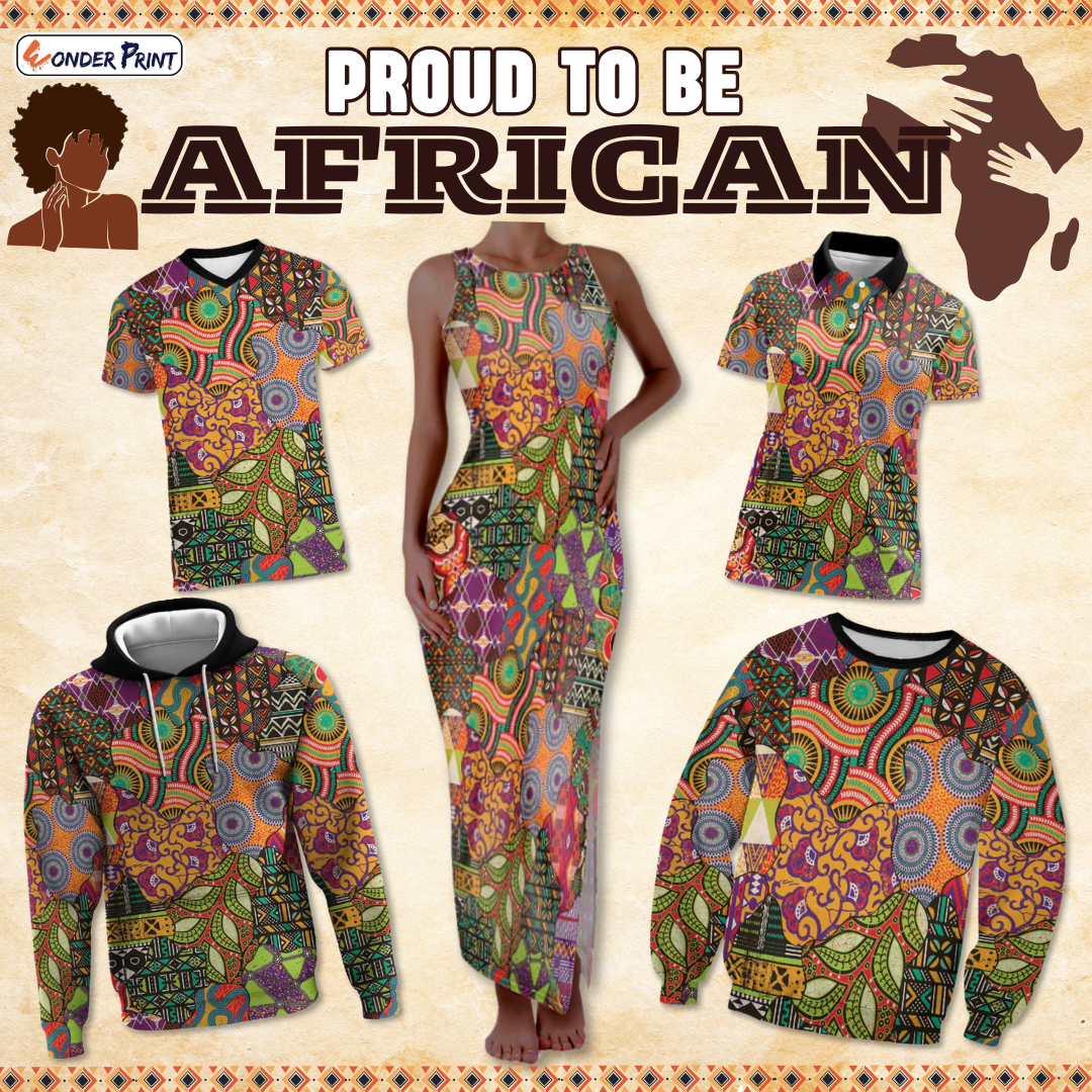 Traditional Ethnic African Vintage Motifs
