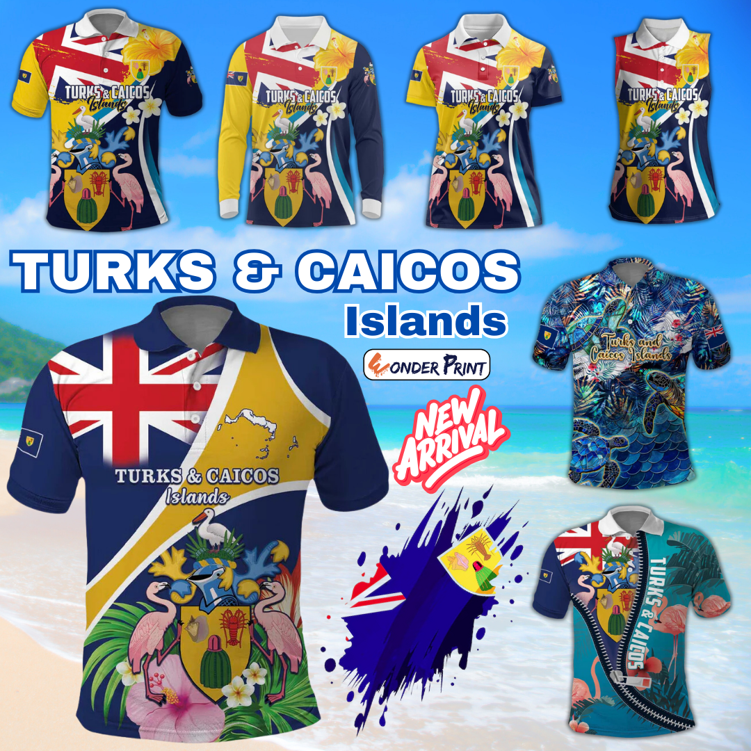Turks and Caicos Islands Polo Shirt