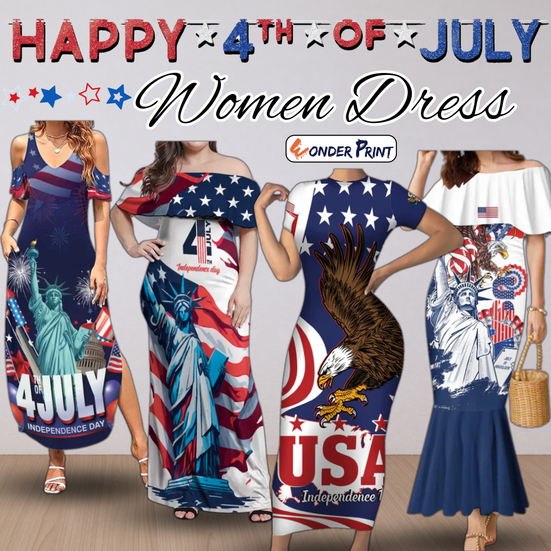 USA 4th of July Dress