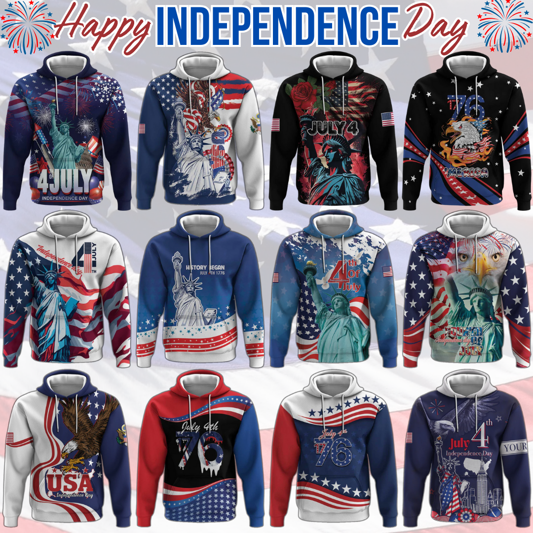 United States 4th Of July Hoodie
