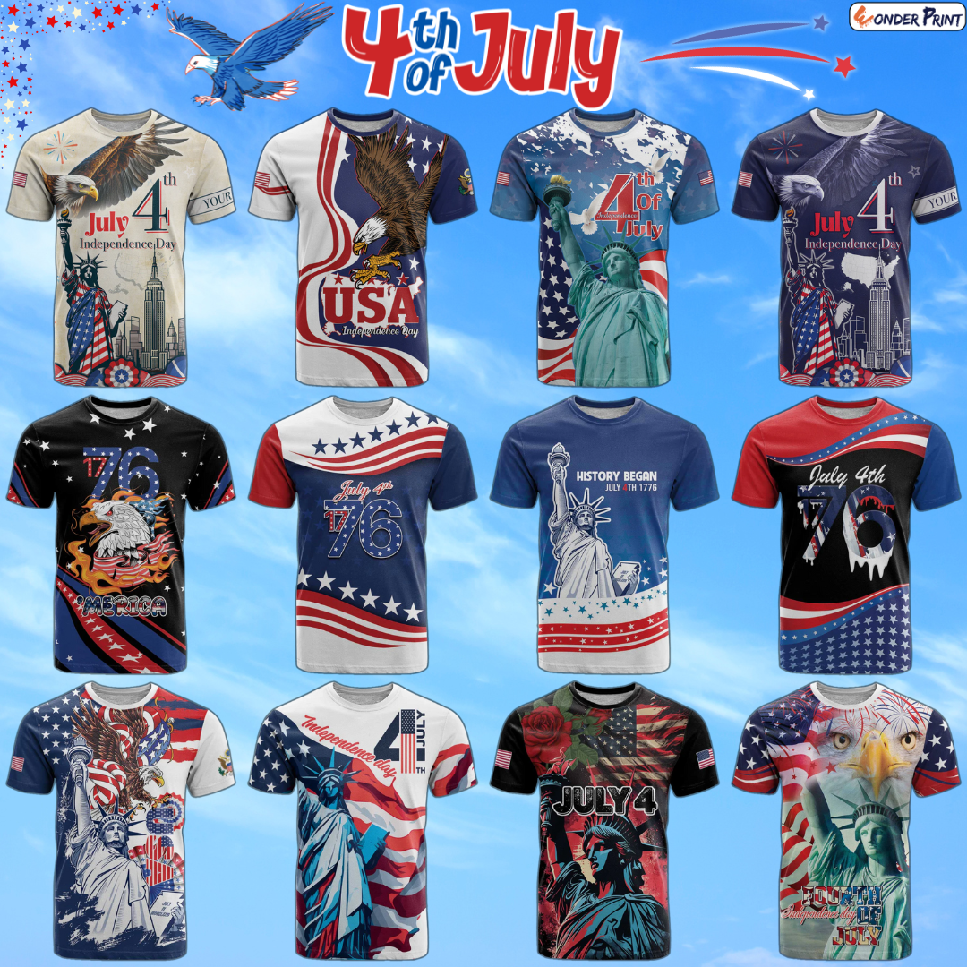 USA 4th of July T Shirt