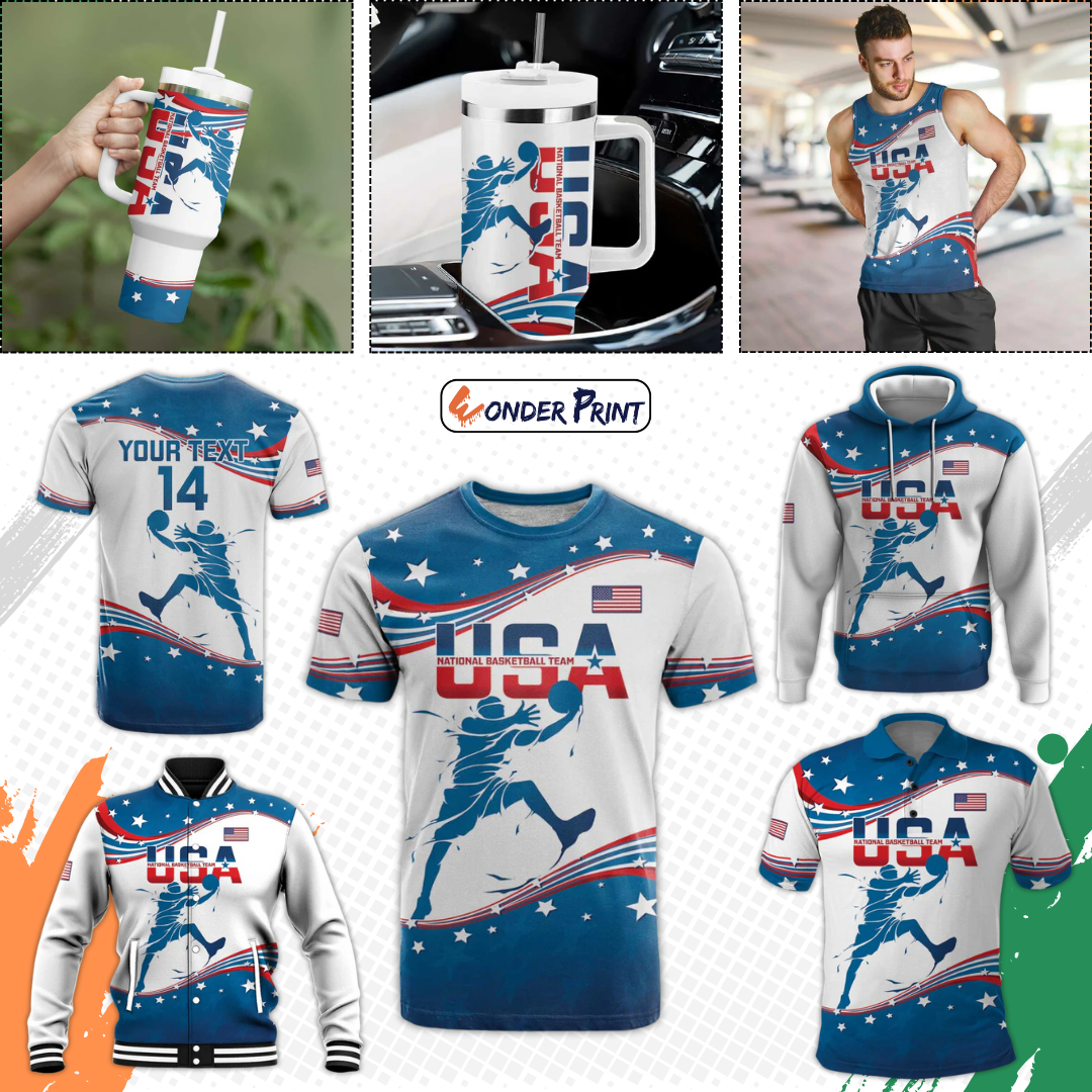 USA Basketball 2024 Curve Style