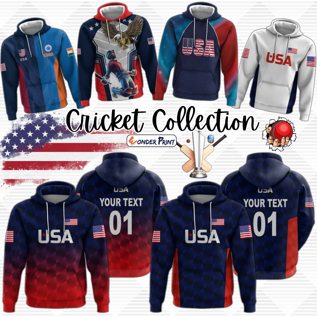 USA Cricket Hoodie