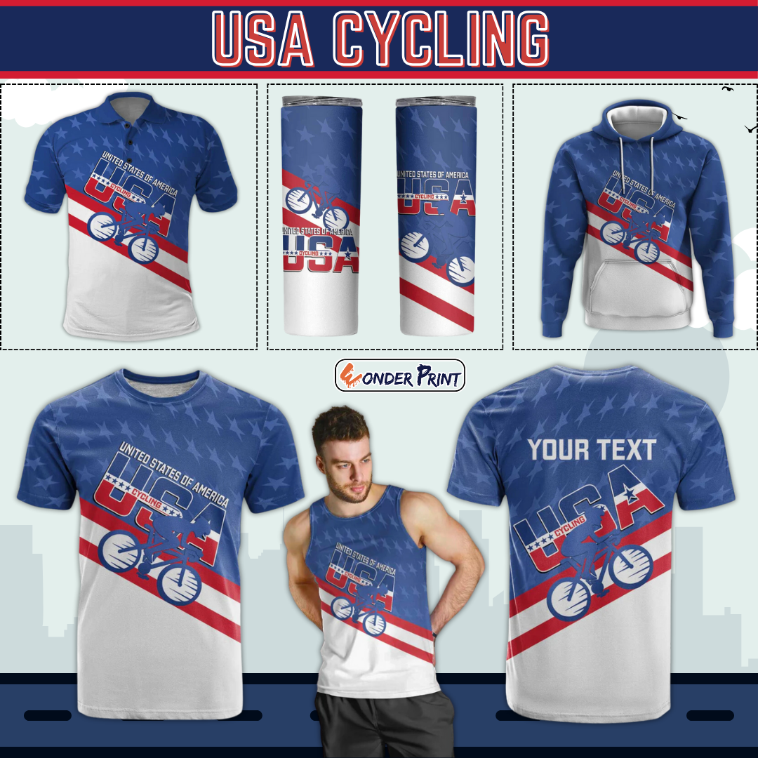 USA Cycling United States Bike Racing Lover