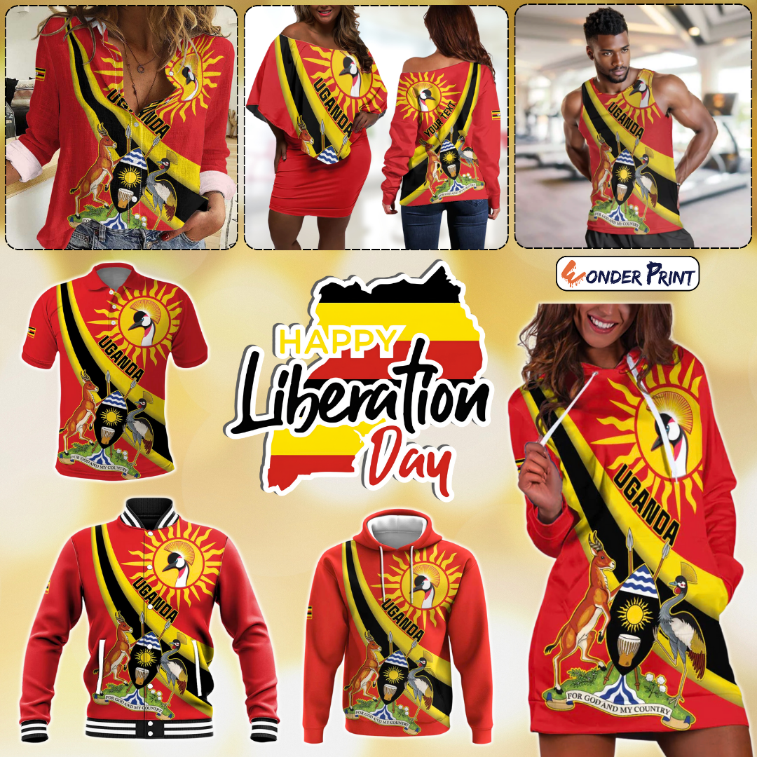 Uganda Black Crowned Crane Coat Of Arms