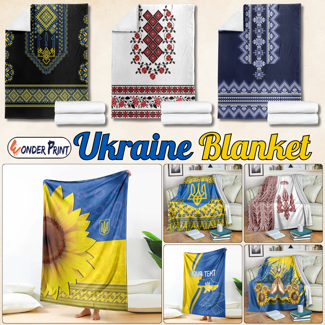 Ukraine Blanket