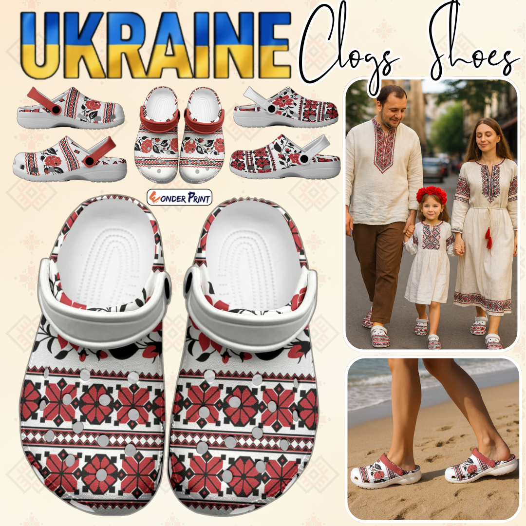 Ukraine Clogs Shoes