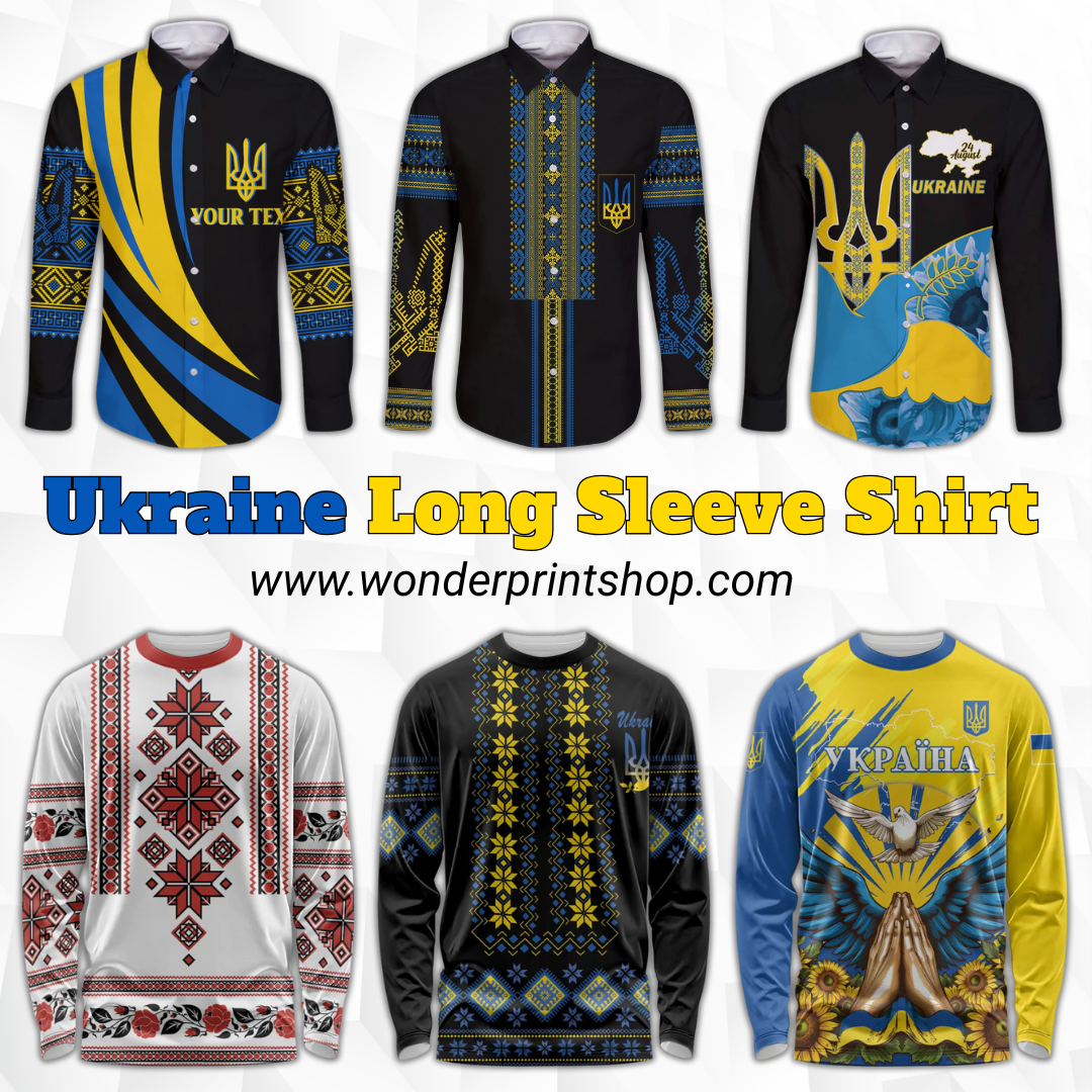 Ukraine Long Sleeve Shirt