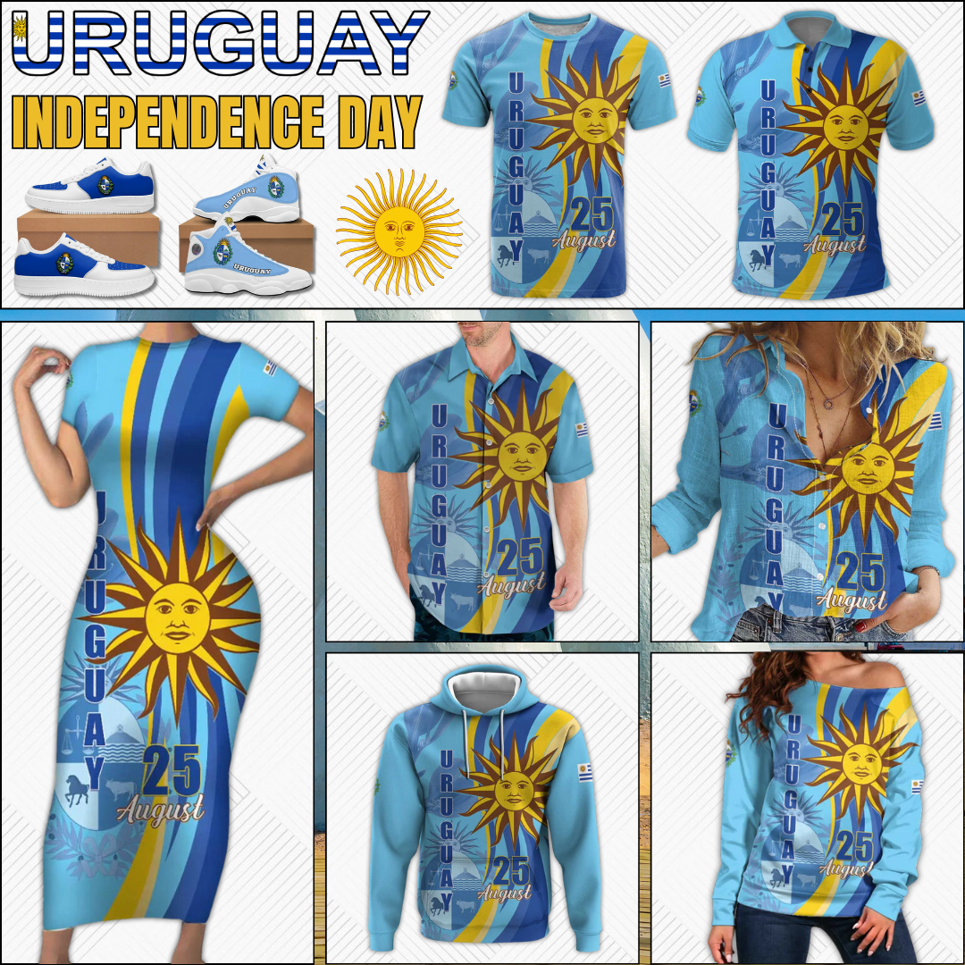 Uruguay Independence Day Sol de Mayo Erythrina Crista Galli