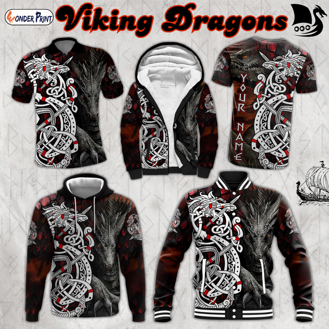 Viking Dragons Norse Mythology