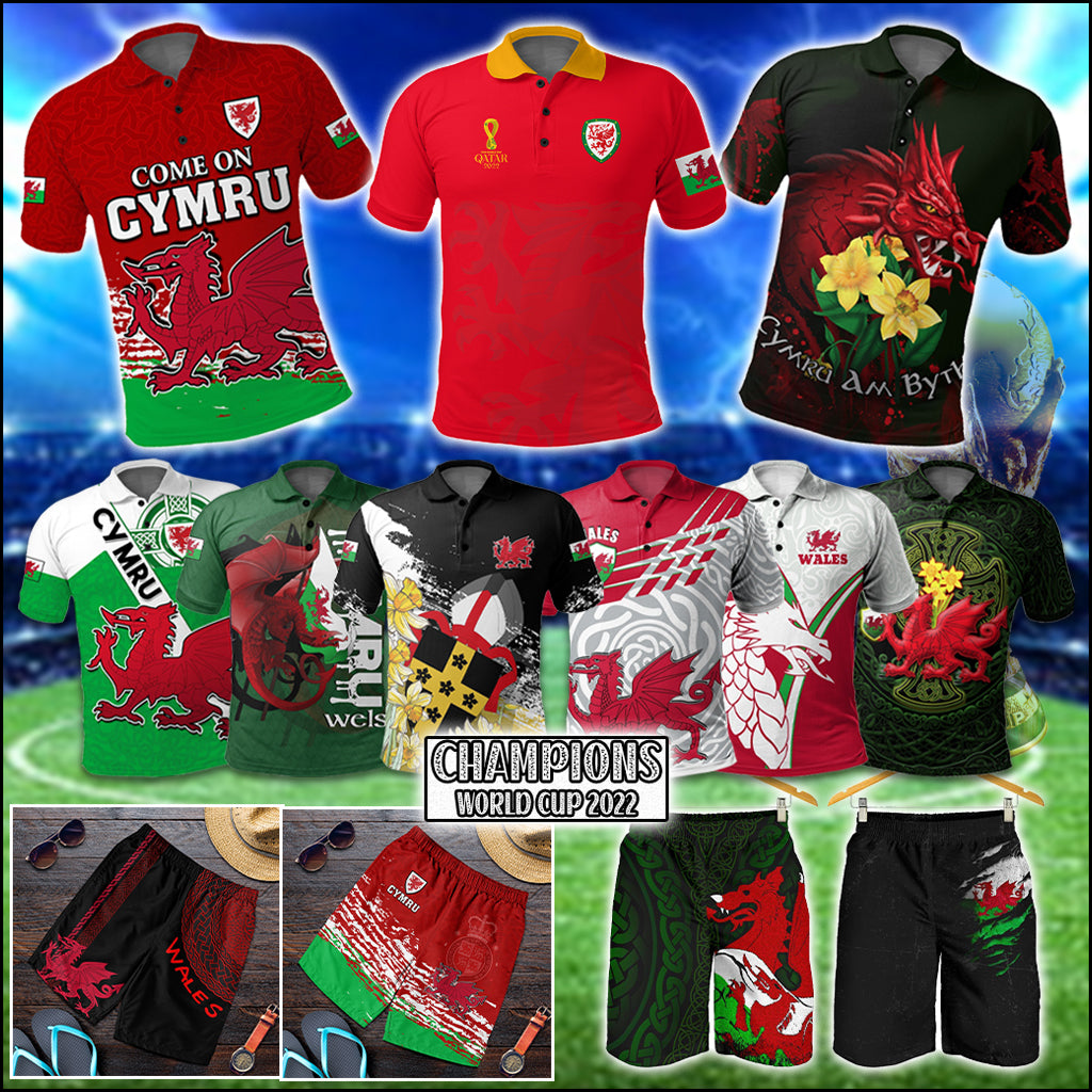 Wales Combo Polo and Short Winner