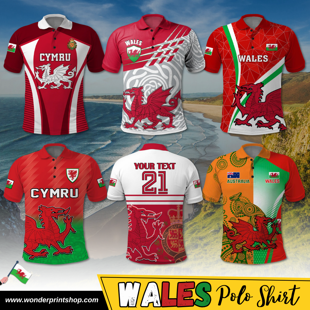 Wales Polo Shirt Collection