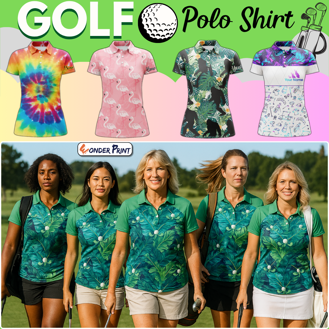 Women Golf Polo Shirt