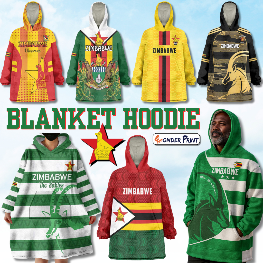 Zimbabwe Blanket Hoodie