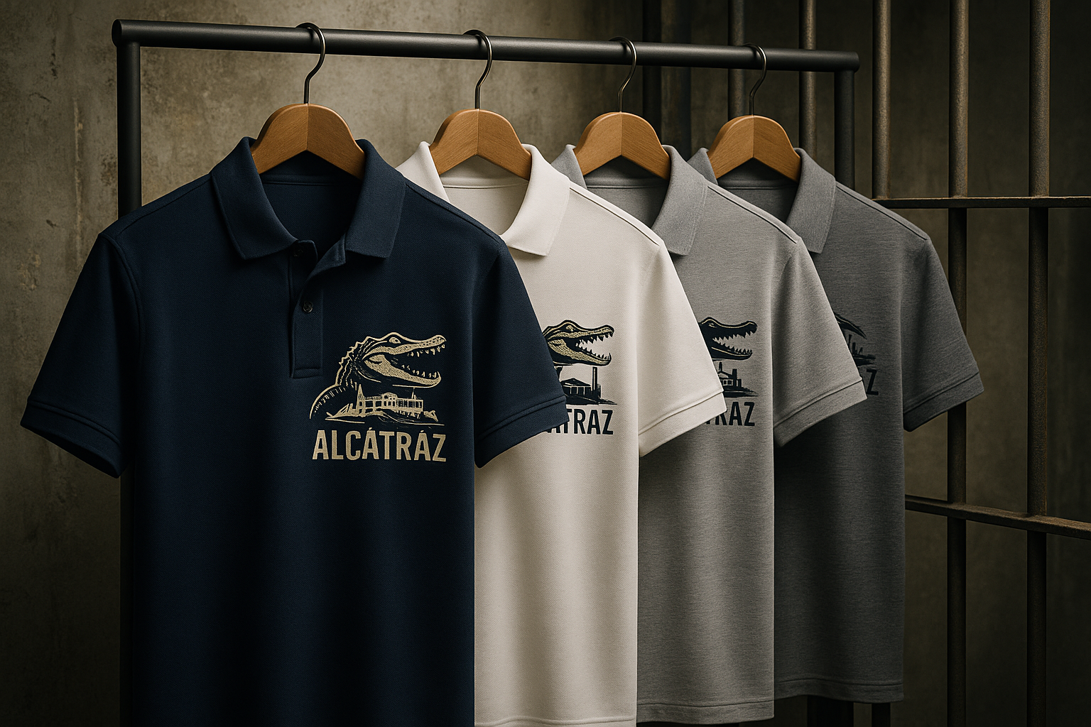 Alligator Alcatraz Polo Shirt