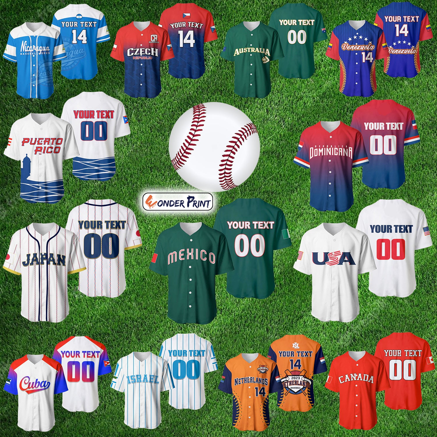 Baseball Jersey 2023 Collection