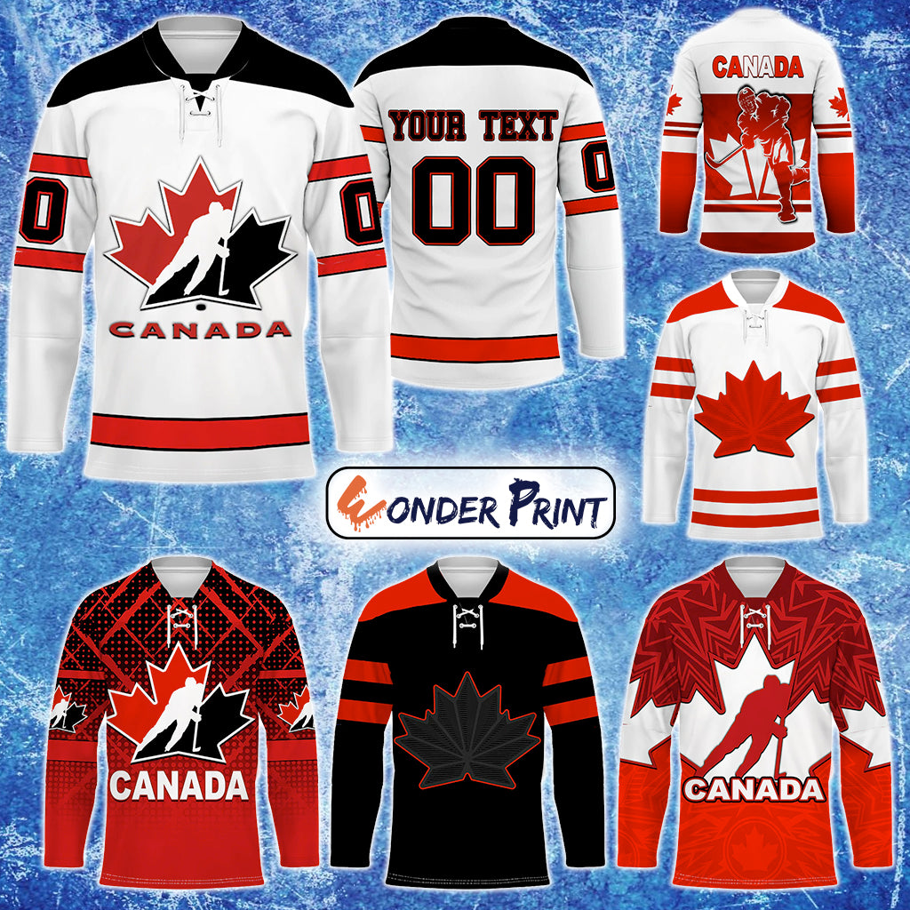 Canada Hockey Jersey Collection