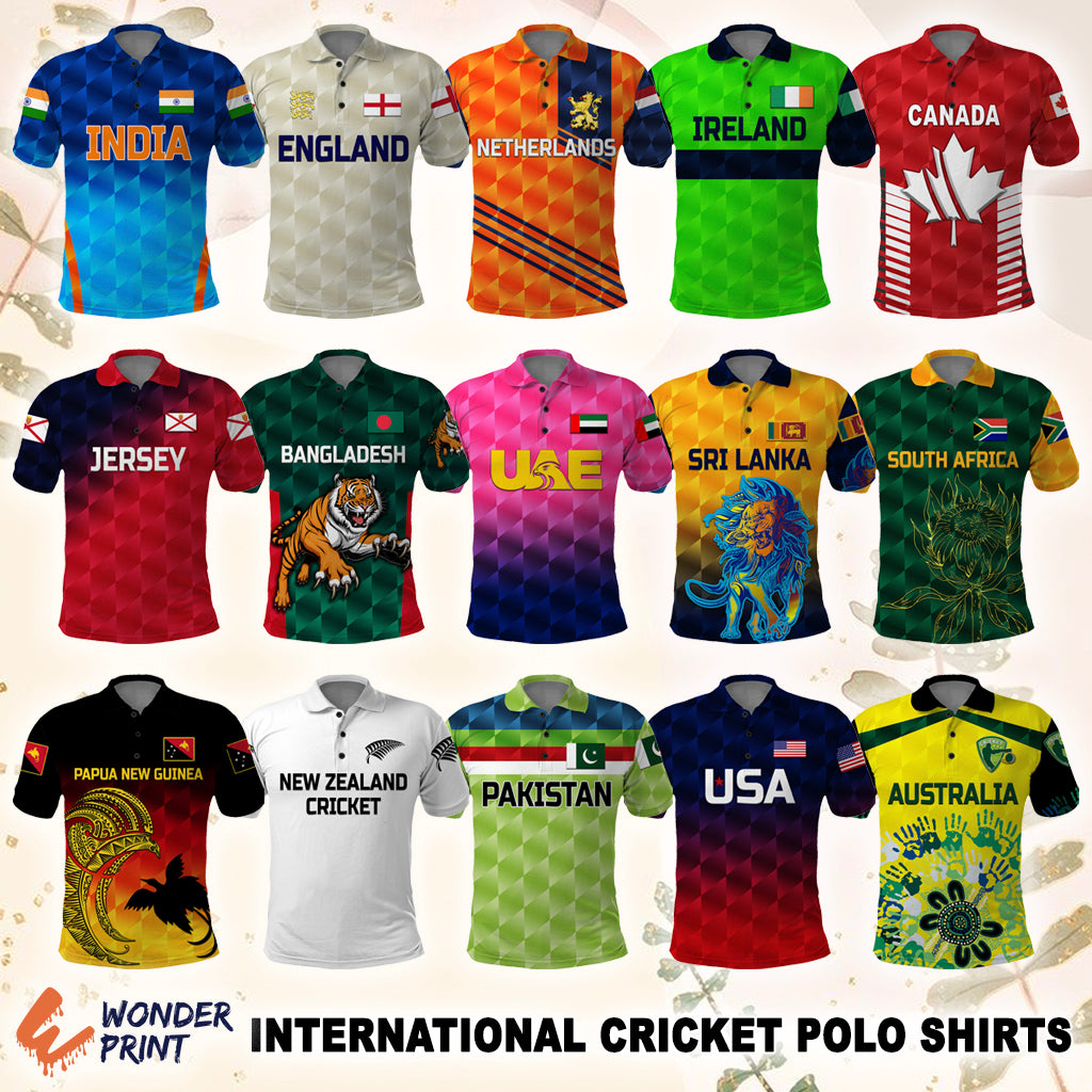 Cricket Polo Shirt Collection