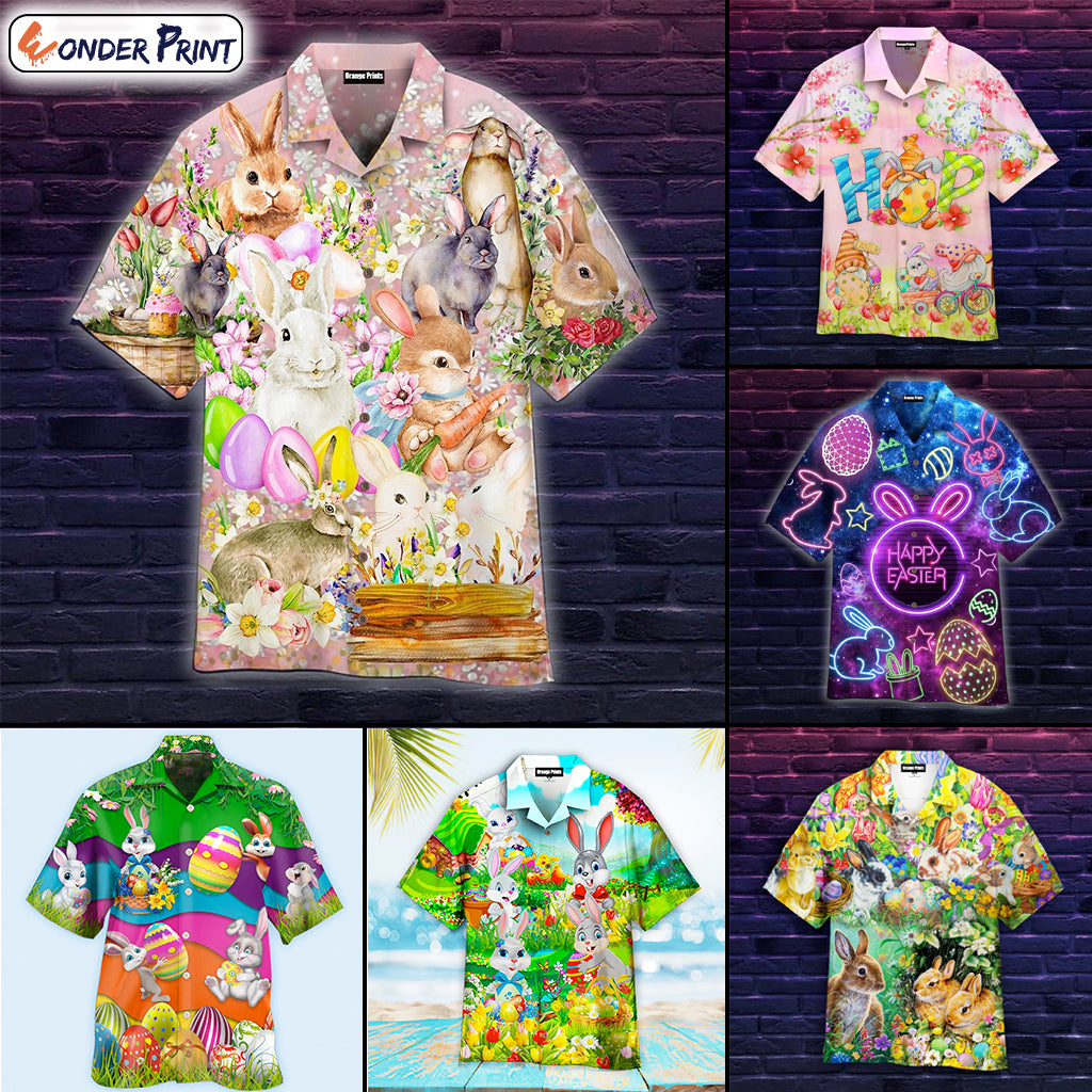 Easter Hawaiian Shirt Collection