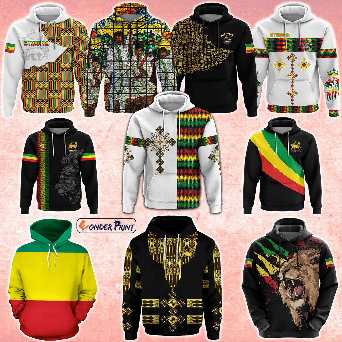 Ethiopia Hoodie Best Collection