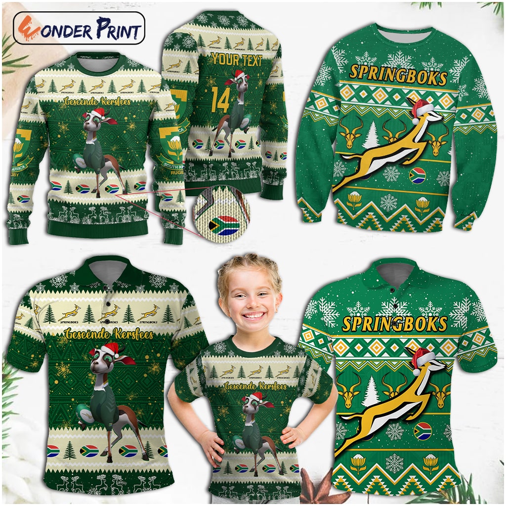South Africa Rugby Christmas Unique Collection