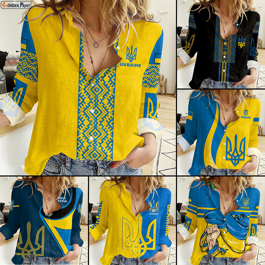 Ukraine Women Casual Shirt
