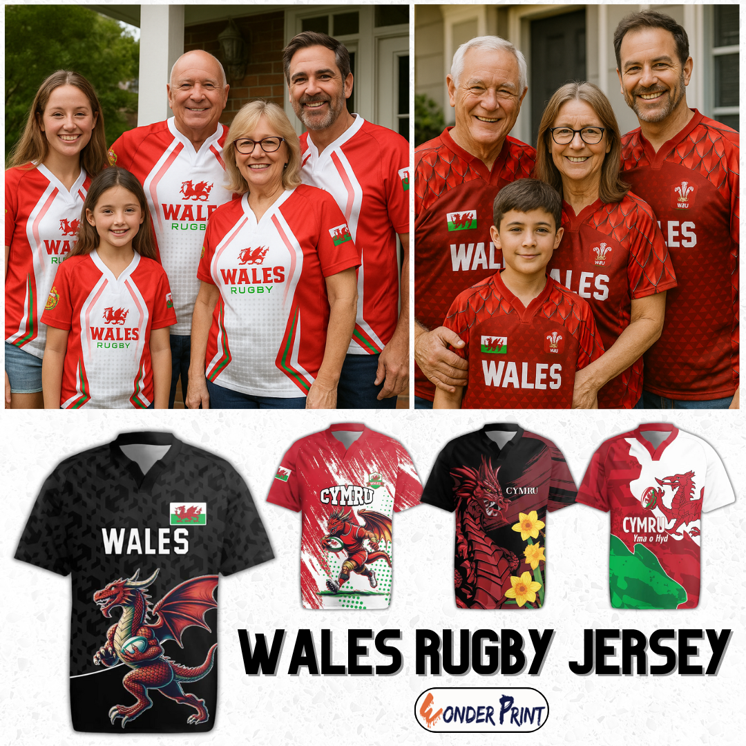 Wales Rugby Jersey