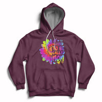 Blessed To Be Called Mom Cute Mother's Day Tie Dye Sunflower Hoodie - Wonder Print Shop