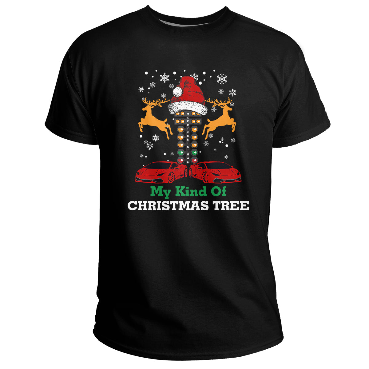 My Kind Of Christmas Tree Racing Car Christmas Holiday, Christmas Holiday T Shirt - Wonder Print Shop