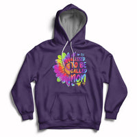 Blessed To Be Called Mom Cute Mother's Day Tie Dye Sunflower Hoodie - Wonder Print Shop